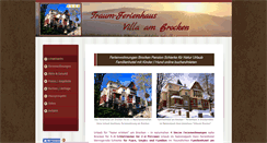 Desktop Screenshot of ferienwohnungen-brocken.de
