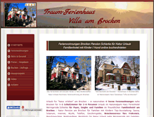 Tablet Screenshot of ferienwohnungen-brocken.de